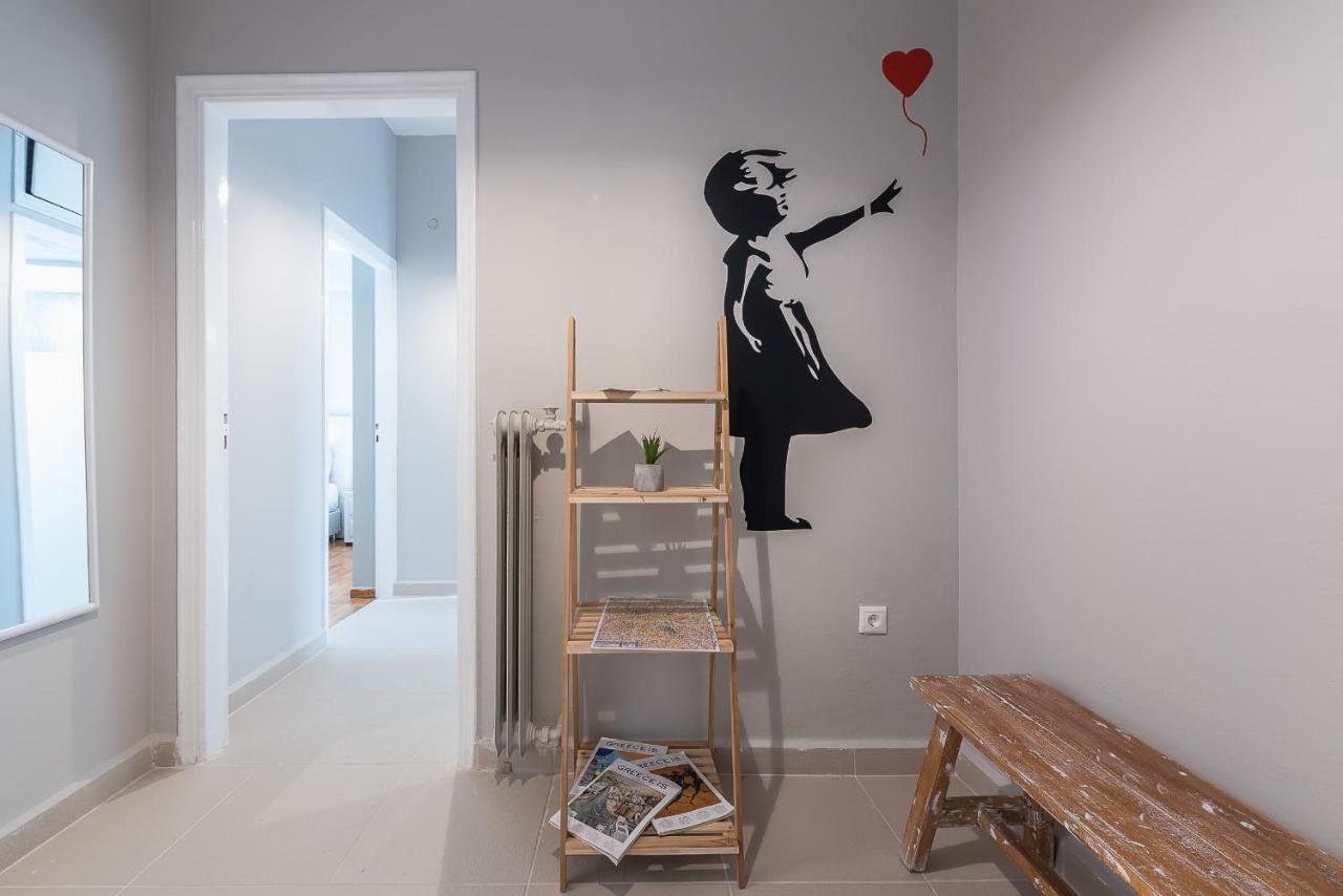 Modern City Apartment By Cloudkeys Афины Экстерьер фото
